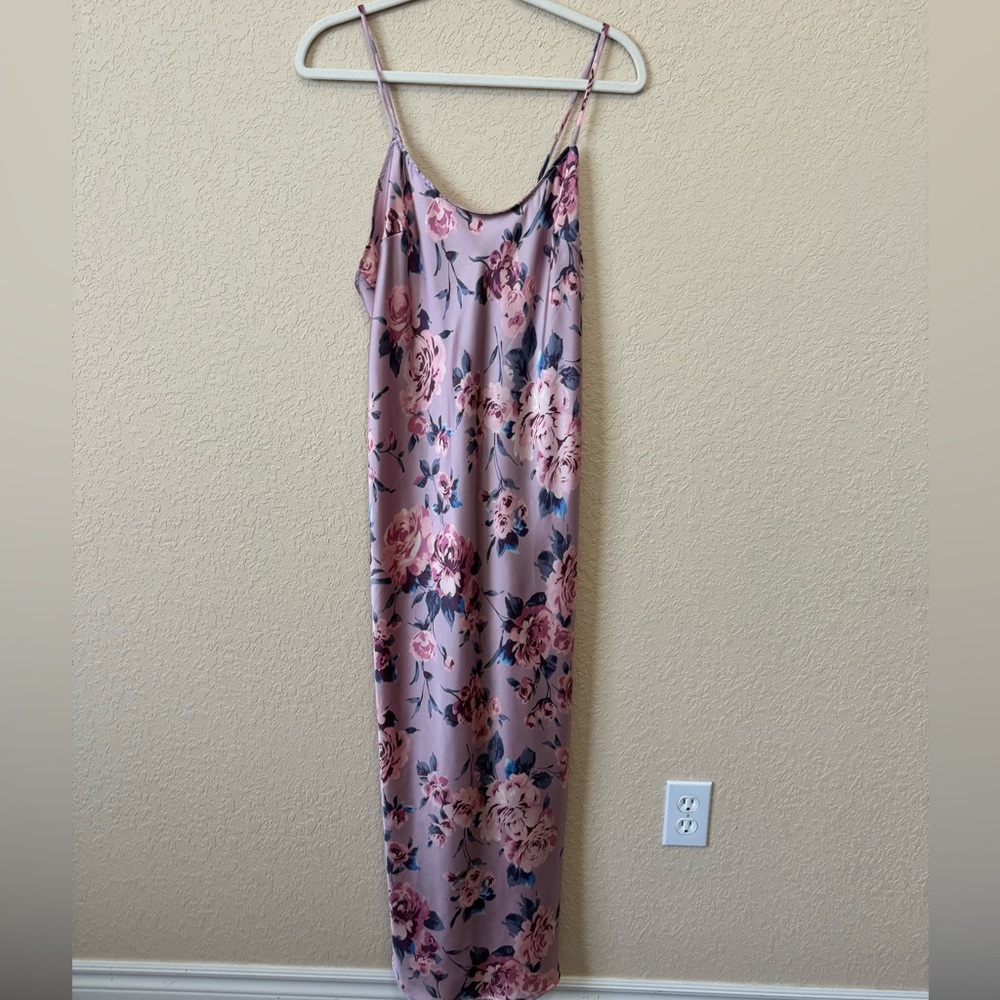 Free People Intimately Floral Slip Dress, Size Medium